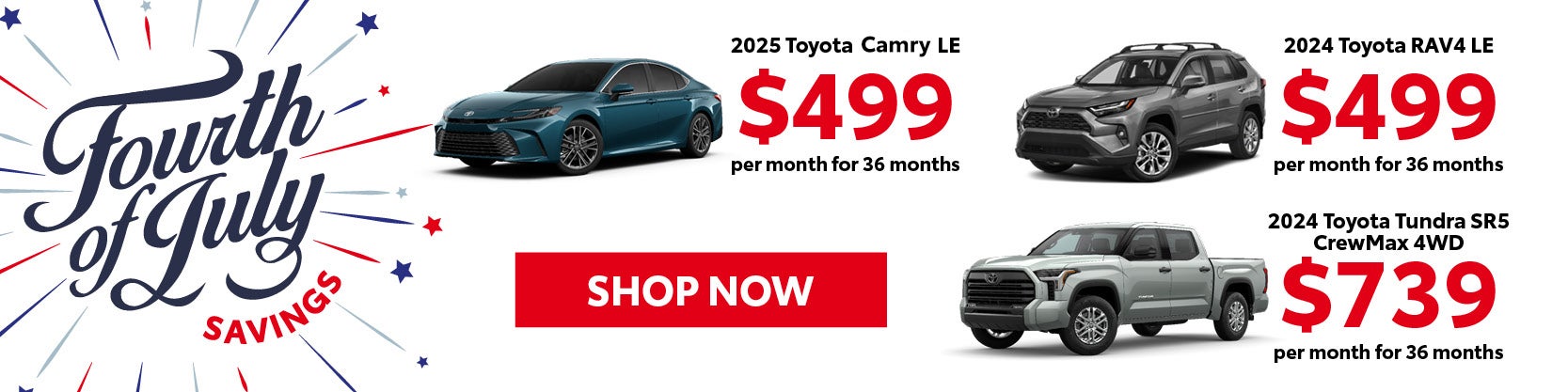 Toyota World of Clinton April 24 Lease Banner Mobile